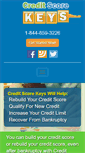 Mobile Screenshot of creditscorekeys.com